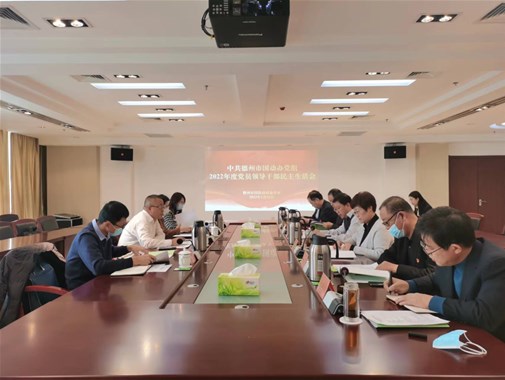 德州市国动办党组召开2022年度党员领导干部民主生活会