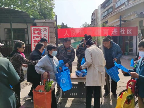 全民国防 有你有我 天桥区国动办开展国防动员法制与宣传教育活动