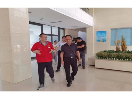 市发展改革委领导一行赴我司现场调研指导